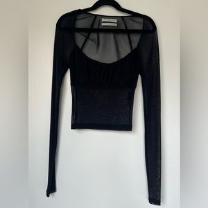 Black Urban Outfitters Top SZ XS